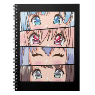 Niedlich Anime Girl Japan Comic Manga Anime Notizblock