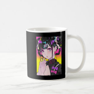 Niedlich Anime Girl Japanisch Ästhetische Anime T- Kaffeetasse