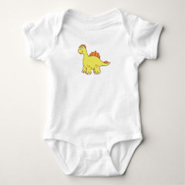 Niedlich anpassbarer Dinosaurier Baby Strampler