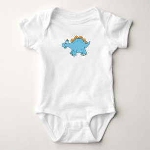 Niedlich anpassbarer Dinosaurier Baby Strampler
