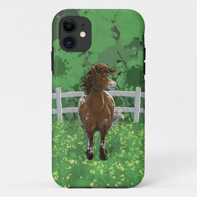 Niedlich Appaloosa Pony Case-Mate iPhone Hülle (Rückseite)
