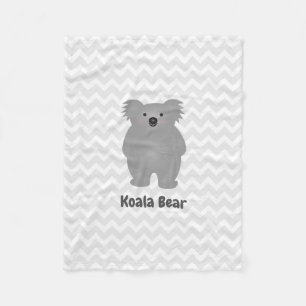 Niedlich Australia Baby Koala Bear Fügen Sie Ihren Fleecedecke