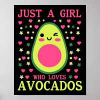 Niedlich Avocado Girl