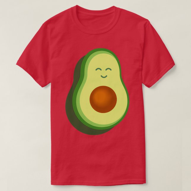 Niedlich Avocado Happy National Avocado Day Classi T-Shirt (Design vorne)