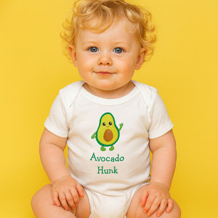 Niedlich Avocado Hunk Trendy Baby Strampler