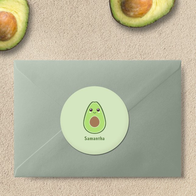 Niedlich Avocado Sticker (Cute Avocado Sticker)