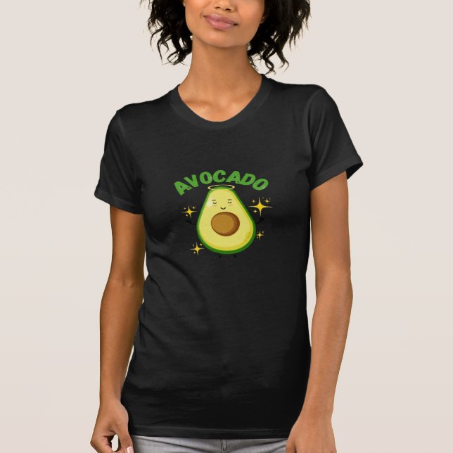 Niedlich Avocado T - Shirt | Funny Fruit Design fo (Vorderseite)