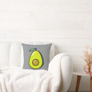 Niedlich Avocado Throw Kissen