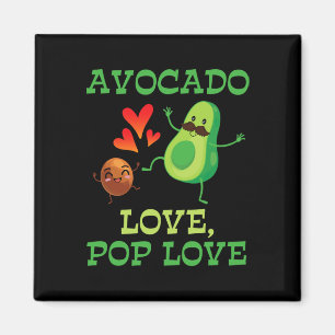Niedlich Avocados Tanzen Together Avocado Liebe Po Magnet
