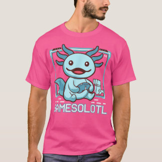 Niedlich Axolotl Lover Gaming s Kids Kleinkind Gam T-Shirt