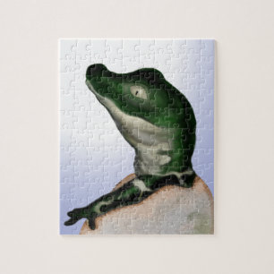 Niedlich Baby Alligator Digitale Kunst