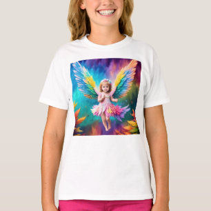 Niedlich Baby Angel Farbiges Design-38424 T-Shirt