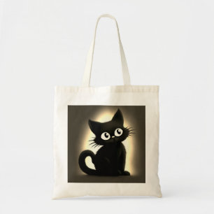 Niedlich Baby Black Cat Halloween Tragetasche