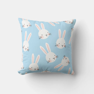 Niedlich Baby Blue Bunny Decorative Kissen