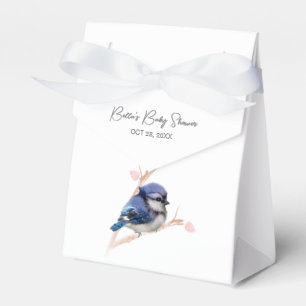 Niedlich Baby Blue Jay Baby Dusche Geschenkschachtel