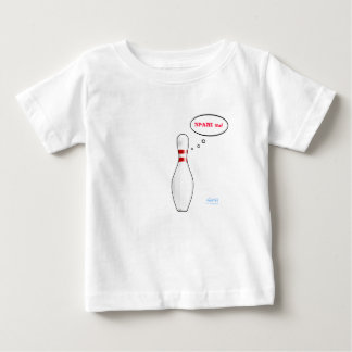 Niedlich Baby Bowler Spare Me Bowling Team Mascot Baby T-shirt