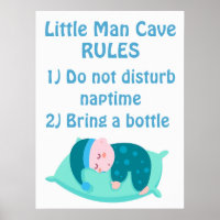 Niedlich Baby Boy Little Man Höhle regiert Kinderz