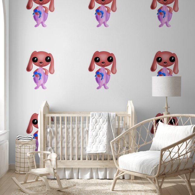 Niedlich Baby Bunny Tapete (Kinder)