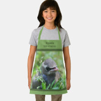 Niedlich Baby Cedar Waxwing Bird Personalisiert