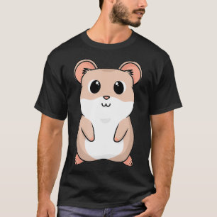 Niedlich Baby Chibi Kawaii Animal Hamster T-Shirt