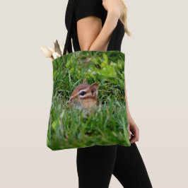 Niedlich Baby Chipmunk Wildlife Animal Tasche