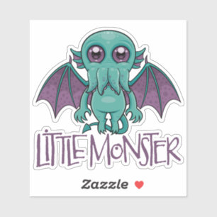 Niedlich Baby Cthulhu Klein Monster Aufkleber