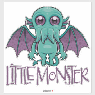 Niedlich Baby Cthulhu Klein Monster Aufkleber