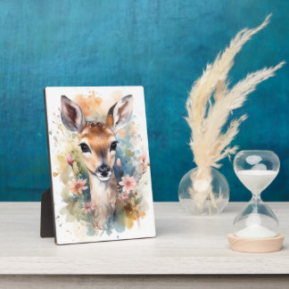 Niedlich Baby Deer Fotoplatte