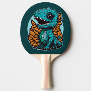 Niedlich Baby Dinosaur Tischtennis Schläger