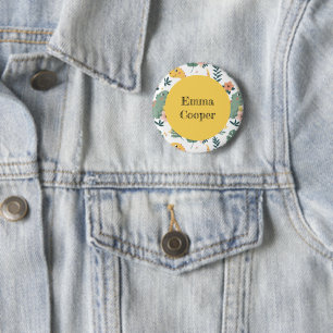 Niedlich Baby Dinosaurier Custom Kids' Button