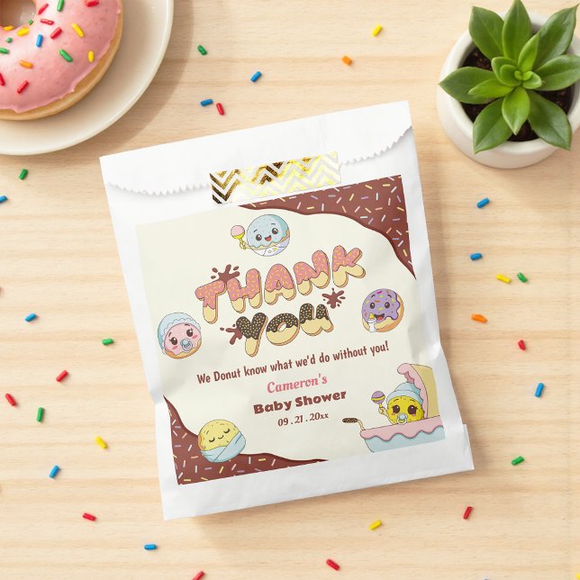 Niedlich Baby Donut Cartoon Kinderdusche und Sprin Geschenktütchen (Von Creator hochgeladen)