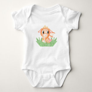 Niedlich Baby Dragon Watercolor Baby Bodysuit Strampler