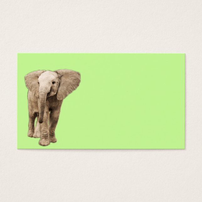 Niedlich Baby Elephant (Vorderseite)