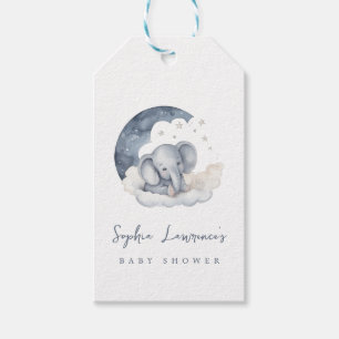 Niedlich Baby Elephant Baby Dusche Geschenkanhänger