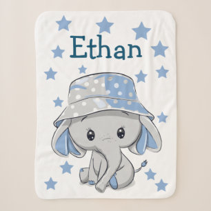 Niedlich Baby Elephant Boy   Sherpadecke