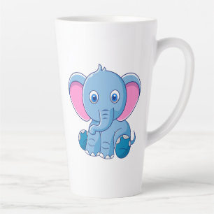 Niedlich Baby Elephant Milchtasse