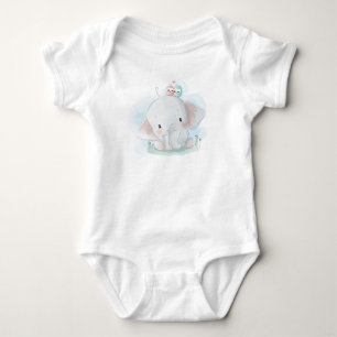 Niedlich Baby Elephant Strampler