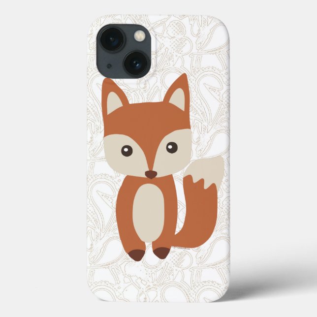 Niedlich Baby Fox Case-Mate iPhone Hülle (Rückseite)