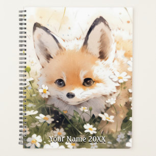 Niedlich Baby Fox Planer