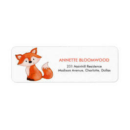 Niedlich Baby Fox | Woodland Babydusche
