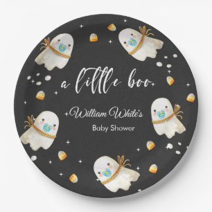Niedlich Baby Ghost Halloween Herbstdusche Pappteller