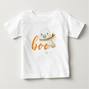 Niedlich Baby Ghost Schnuller Scarf Boo T-shirt