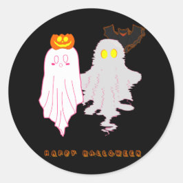 Niedlich Baby Ghosts Halloween Sticker