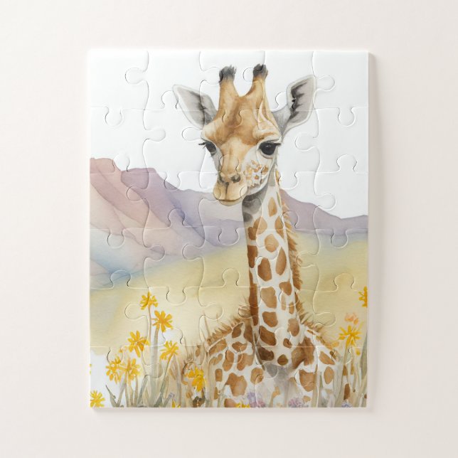 Niedlich Baby Giraffe (Vertikal)