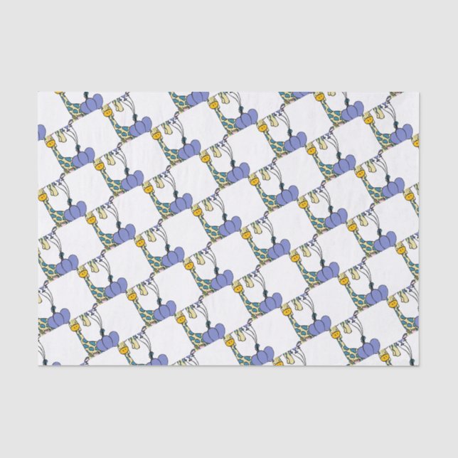 Niedlich Baby Giraffe Seidenpapier (Vorderseite)