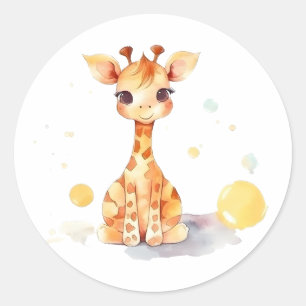Niedlich Baby Giraffe Sticker