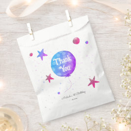 Niedlich Baby Girl Balloon 1. Geburtstag Geschenktütchen