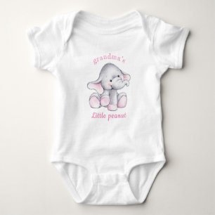 Niedlich Baby Girl Elephant Kleiner Peanut Bodysui Strampler