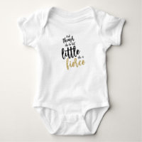 Niedlich Baby Girl Little Fierce Glitzer