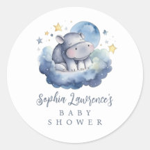 Niedlich Baby Hippo Babydusche